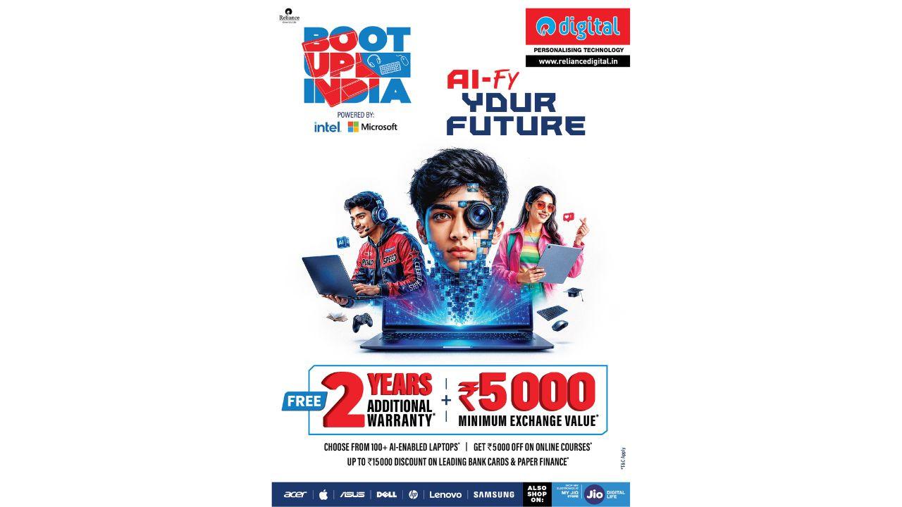 Reliance Digital is All Set to AI-fy India with the Boot Up 2026 Campaign Reliance Digital.