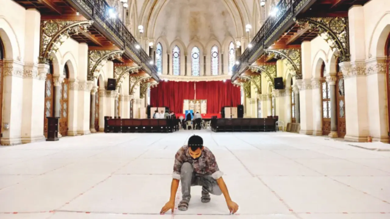 The hall was completed by 1874 by Sir George Gilbert Scott. (Pic/Atul Kamble)