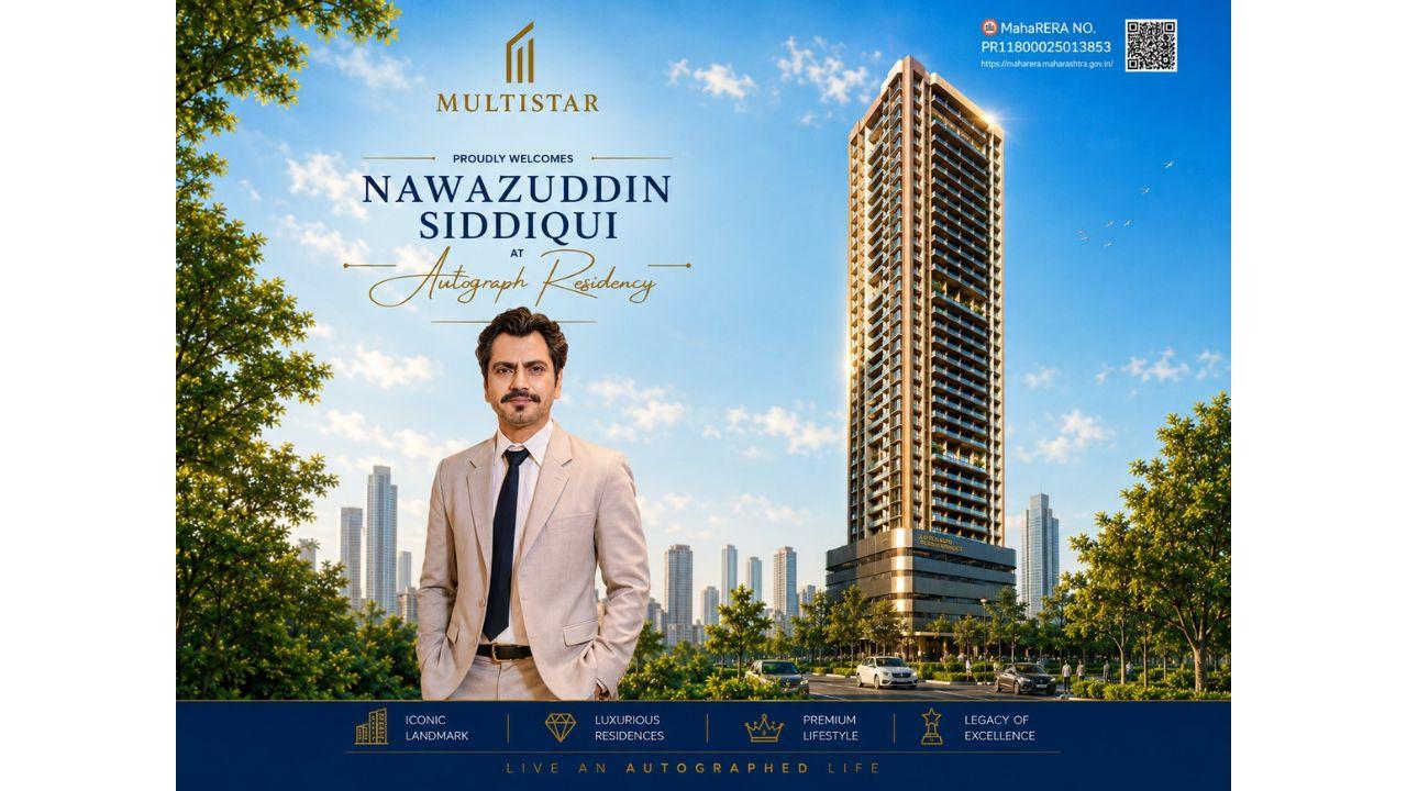 Autograph Residency' becomes the Ultimate Celebrity Address, Sparks Elite Buying Frenzy Nawazuddin Siddiqui Apartment.