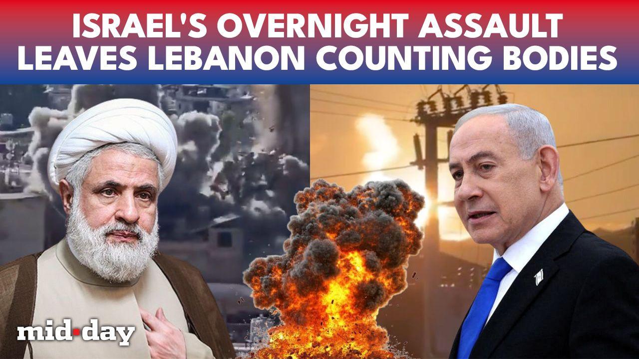 Death RAINS over Lebanon: South And East BURN Under Israeli Bombardment