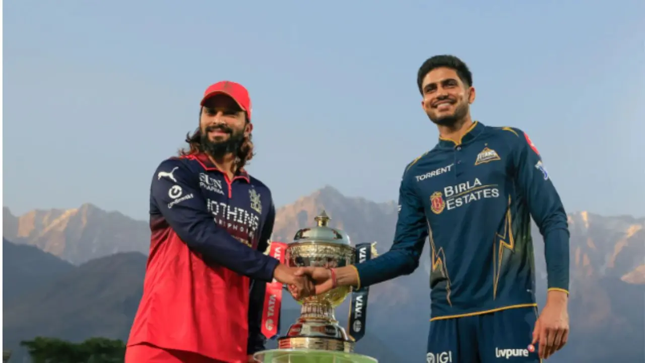 IPL 2026 final: Defending champions RCB face in-form Gujarat Titans in Ahmedabad Rajat Patidar and Shubman Gill (Pic: BCCI)