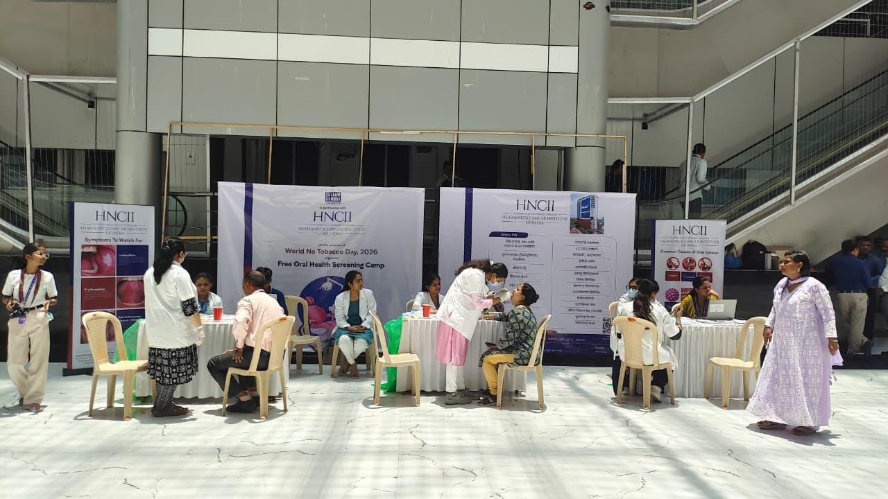 Mumbai LIVE: Mantralaya employees screened for early cancer detection Pic/Special Arrangement
