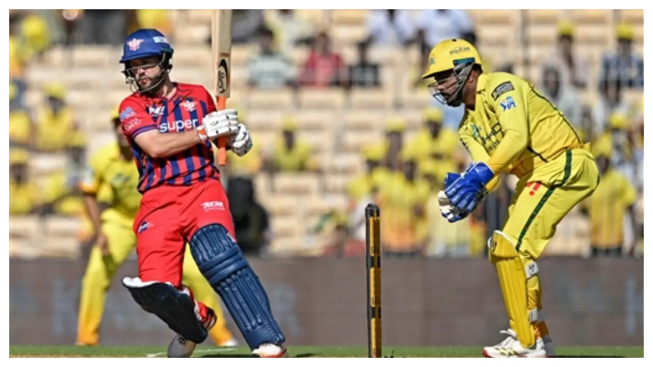 IPL 2026: Iglis smashes 85 in 33 balls; LSG score 203 runs against CSK Josh Inglis (Pic: AFP)