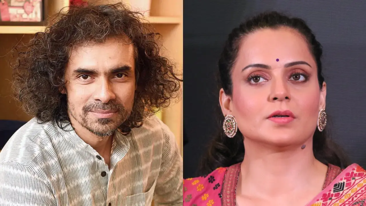 Imtiaz Ali shares thoughts on Kangana Ranaut's Bharat Bhagya Vidhata box-office face-off Imtiaz Ali and Kangana Ranaut (Pics via Instagram)