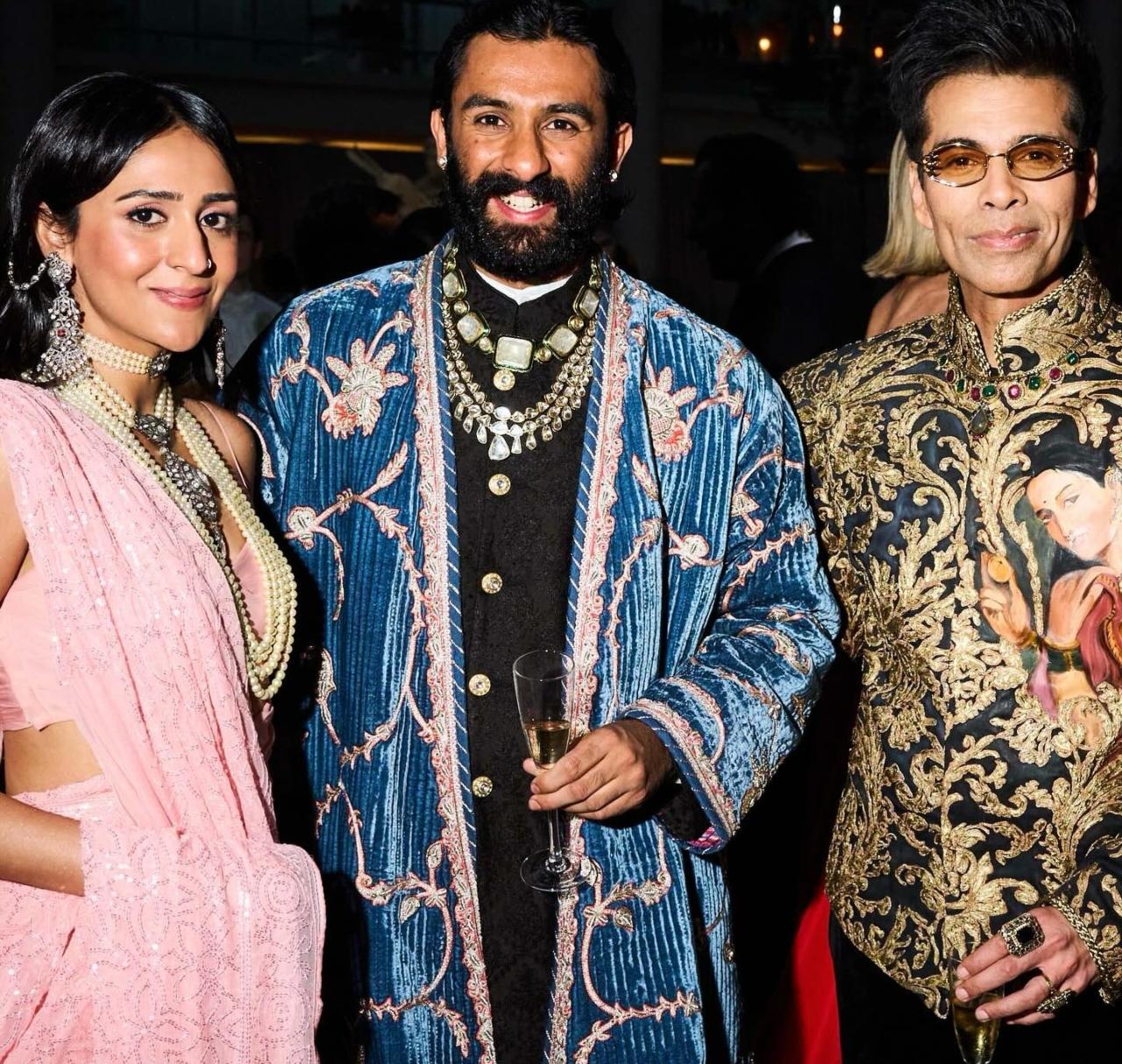 Karan Johar made an impressive debut at Met Gala 2026. He also posed with Jaipur Royals Princess Gauravi Kumari and&nbsp;Sawai Padmanabh Singh.