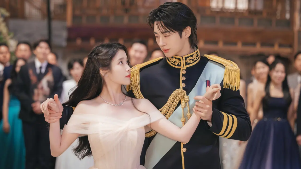 IU and Byeon Woo-seok’s Perfect Crown criticised over alleged historical inaccuracies A still from Perfect Crown