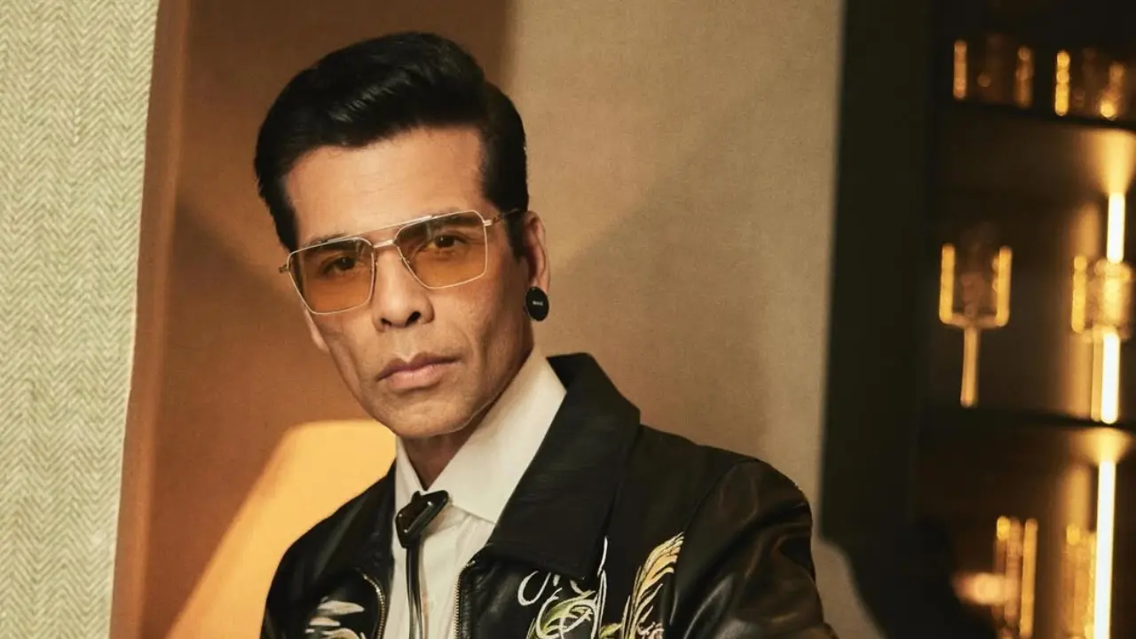 Karan Johar wears his mother's diamond necklace on birthday, reveals how expensive it is Karan Johar (Pic via Karan's Instagram)
