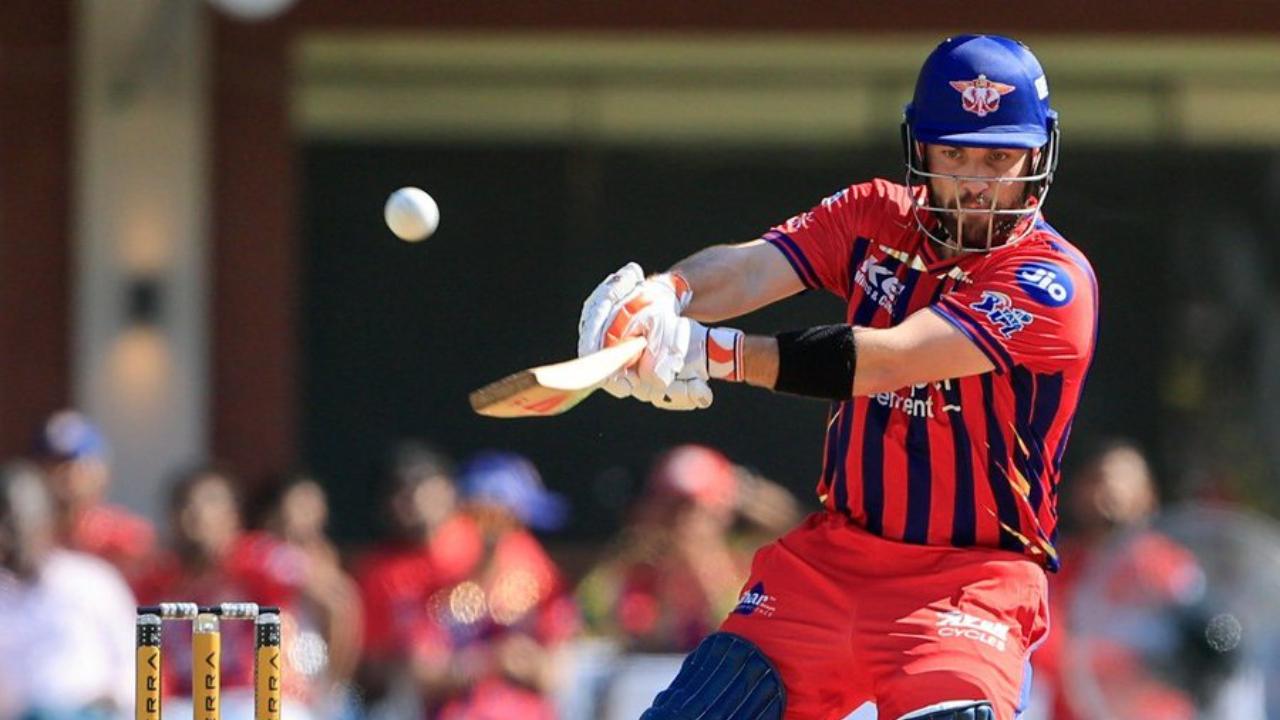 Having been put to bat first, LSG's opening batsman Arshin Kulkarni was dismissed on a one-ball duck. Fellow opening batsman Josh Inglis played a stunning knock of 72 runs, which came in 44 balls. His knock also included nine boundaries and two maximums (Pic: X/@LucknowIPL) Having been put to bat first, LSG's opening batsman Arshin Kulkarni was dismissed on a one-ball duck. Fellow opening batsman Josh Inglis played a stunning knock of 72 runs, which came in 44 balls. His knock also included nine boundaries and two maximums (Pic: X/@LucknowIPL)