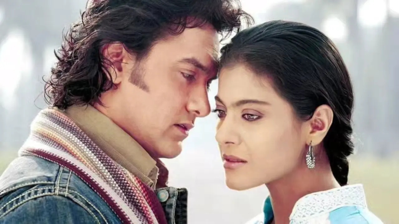 Kajol shares beautiful memories from Fanaa as film completes 20 years Kajol and Aamir in Fanaa (Pic/Instagram)