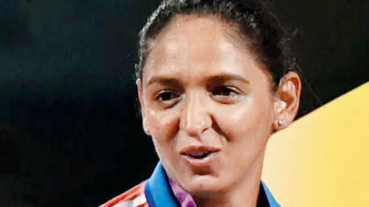 Harmanpreet Kaur. Pic/AFP