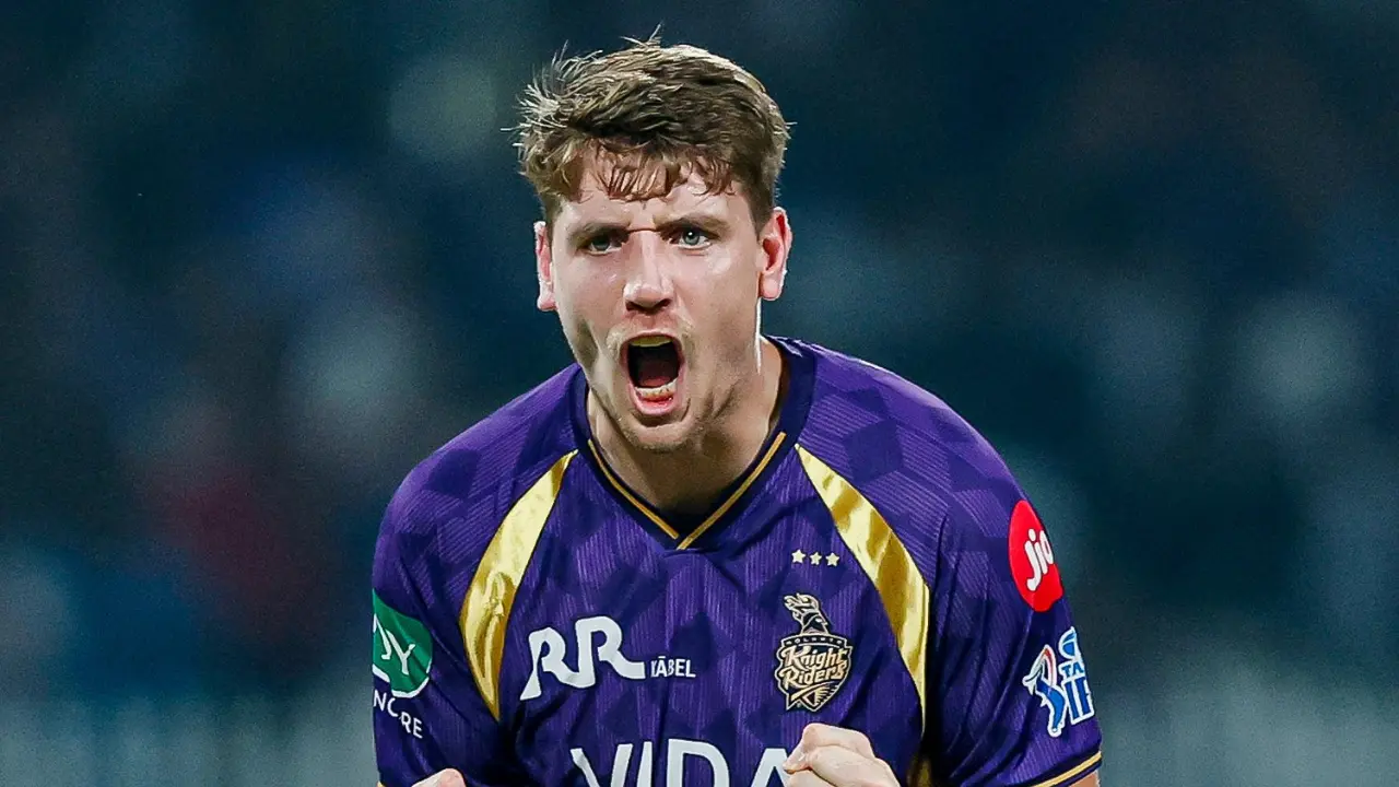 Green, Dubey strike early; MI reach 57 runs in eight overs against KKR Cameron Green (Pic: X/@KKRiders)