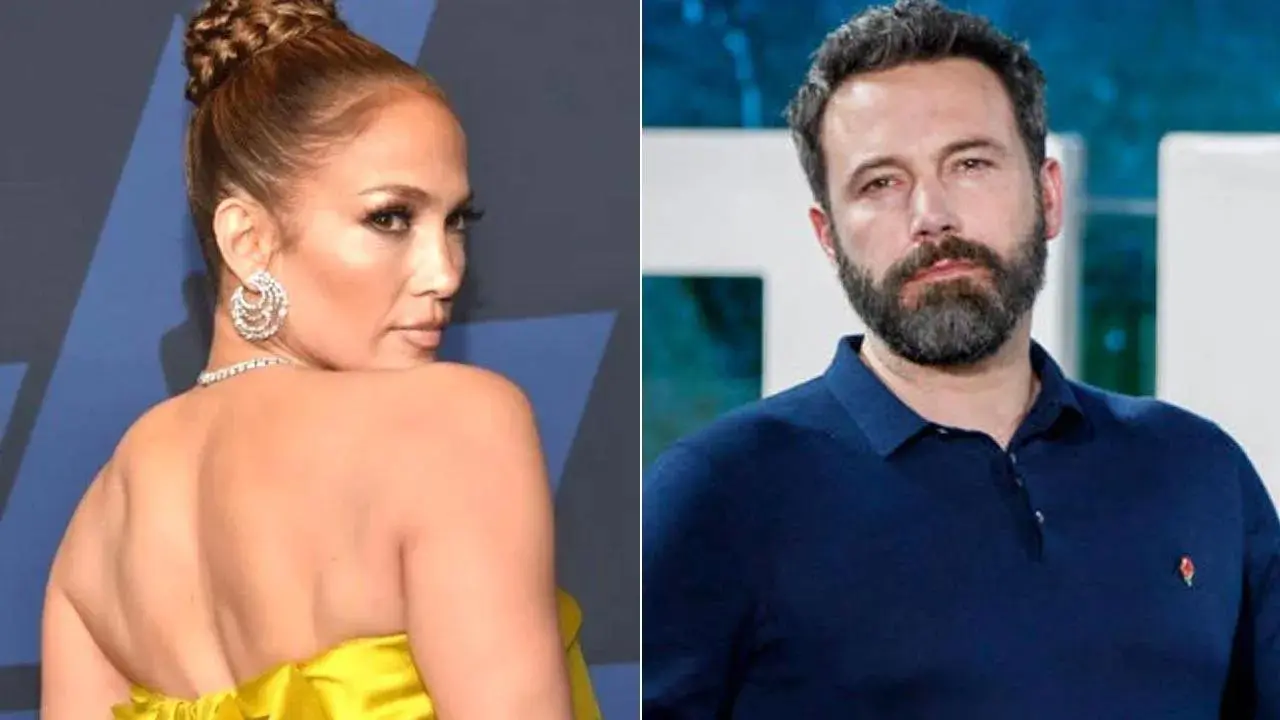 Jennifer Lopez alters tattoo dedicated to ex-husband Ben Affleck after divorce Jennifer Lopez and Ben Affleck. Pics/AFP