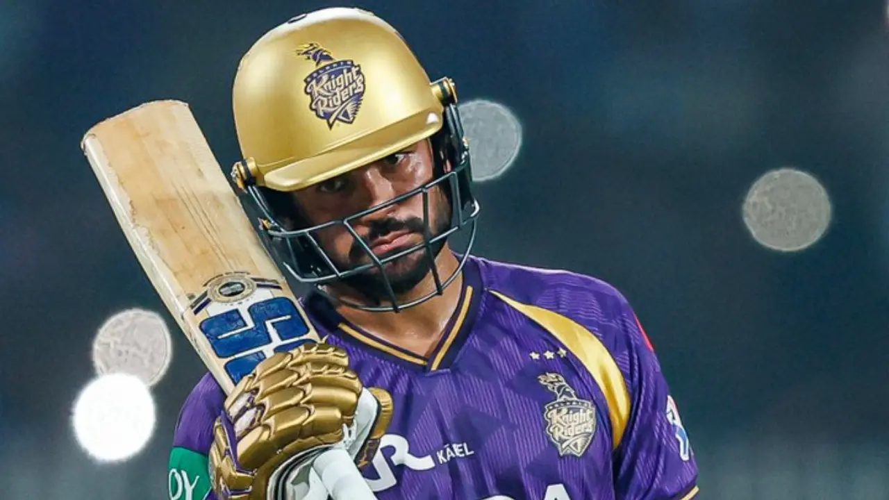 IPL 2026: Manish Pandey takes KKR to 84 runs in 10 overs against MI Manish Pandey (Pic: X/@KKRiders)