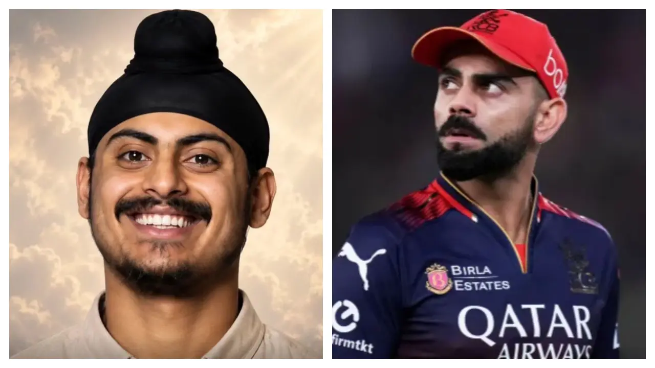 Amanpreet Singh Gill and Virat Kohli (Pic: X)