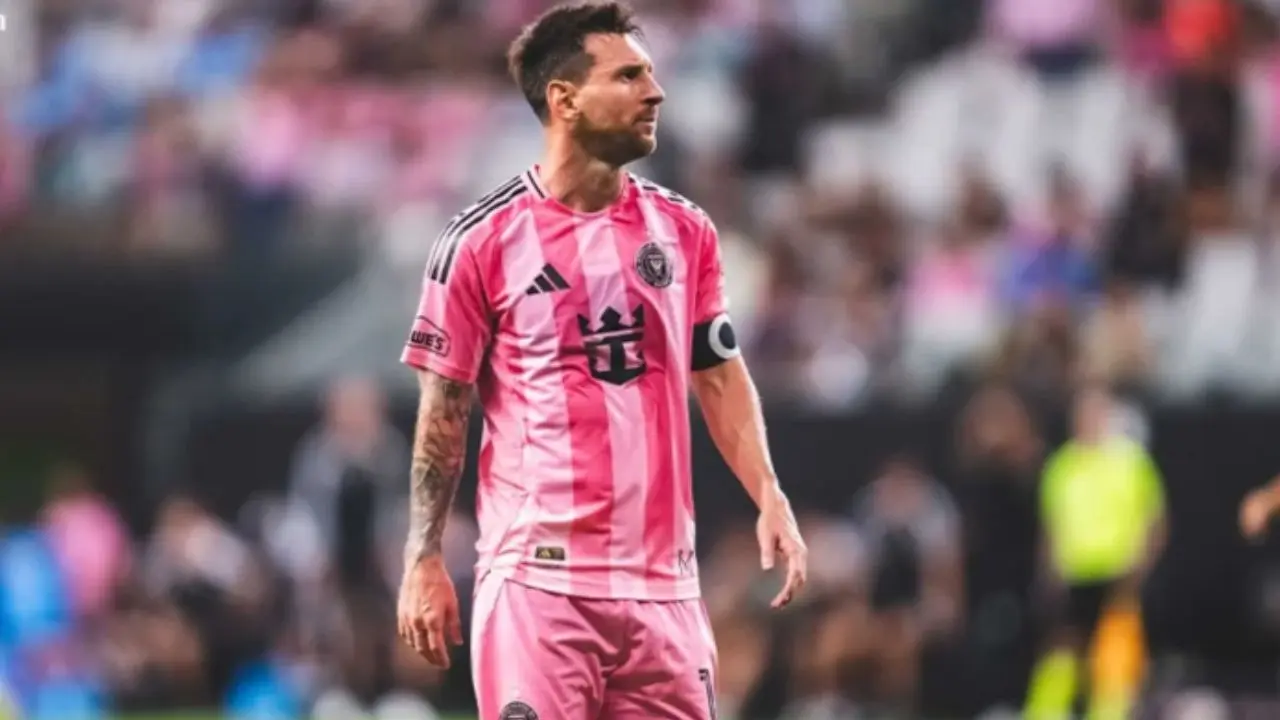 Inter Miami says Lionel Messi has 'an overload' associated with fatigue in left hamstring Lionel Messi (Pic: X/Inter Miami)