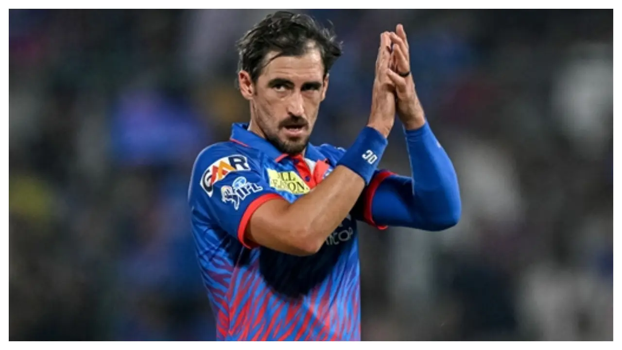 IPL 2026: 'Starc's over changed the game', RR coach Vikram Rathour after loss to DC Mitchell Starc. Pic/AFP