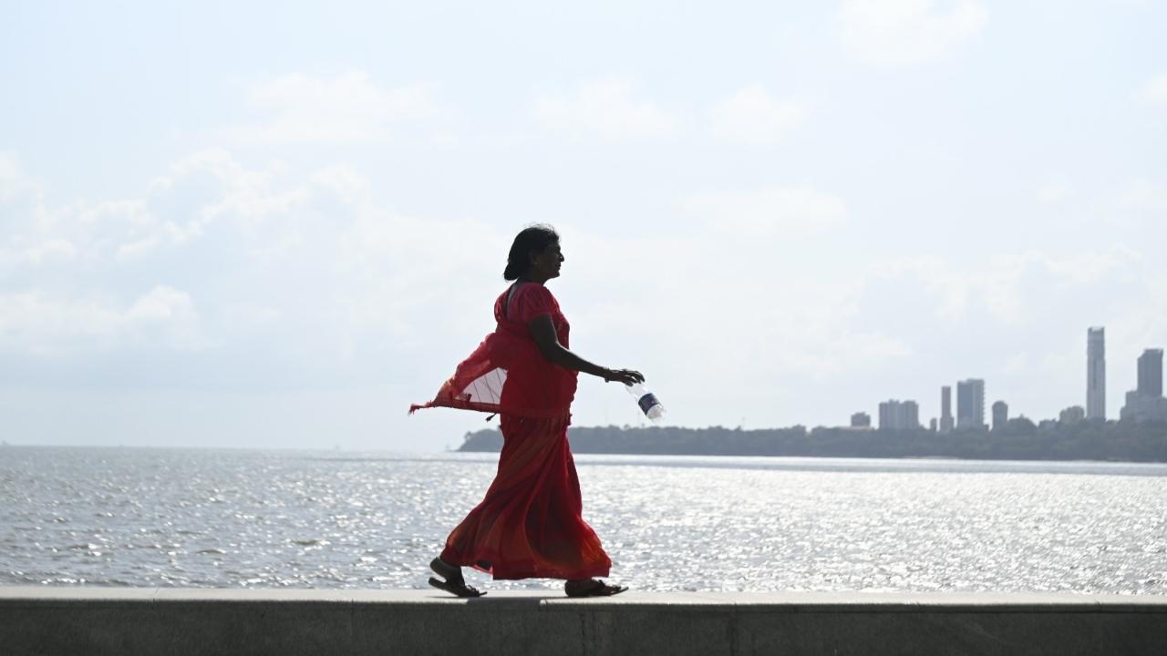 Te India Meteorological Department (IMD) had earlier in the day predicted that Mumbai was likely to witness partly cloudy skies on Monday Te India Meteorological Department (IMD) had earlier in the day predicted that Mumbai was likely to witness partly cloudy skies on Monday