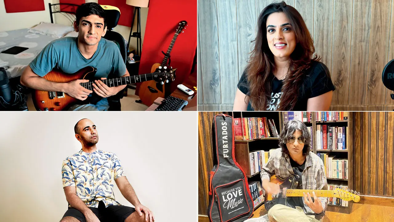 It’s a long way to the top: How Indian indie musicians are trying to live the dream Sanchit Khosla, 26, Indie musician, one half of musical duo KhoslaRaghu. Pic/Shadab Khan; Rosemary Fernandes, 31, Part of cover band Rosemary and the Herbs. Pic/Atul Kamble; Zain Calcuttawala, 37, Indie music producer; Avan Roy, 20, Classic rock musician