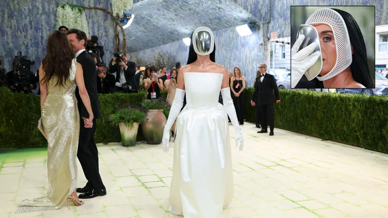 Katy Perry arrives for the 2026 Met Gala. Pic/AFP