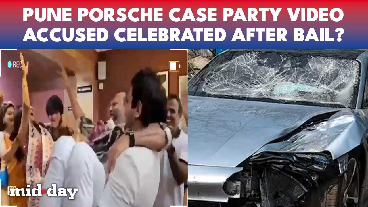 Pune Porsche Crash: Accused father dances in viral clip, post-bail party?