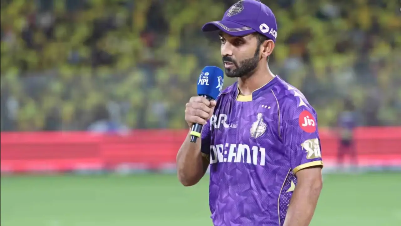 IPL 2026: 'Proud of each individual' Rahane after KKR's defeat against DC Ajinkya Rahane (Pic: AFP)