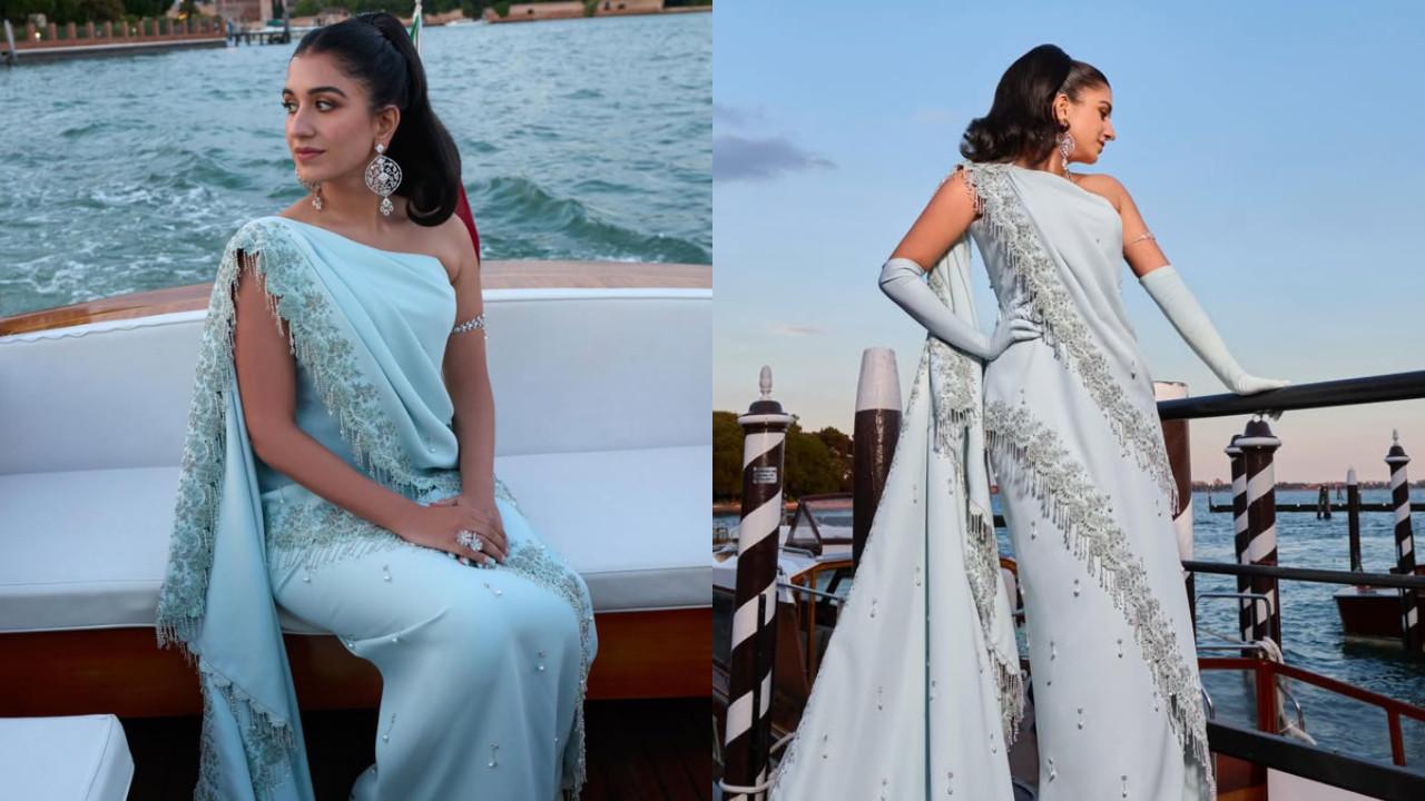 Radhika Ambani gives desi twist to Givenchy gown at Venice Biennale Radhika Ambani (Pic/ Rhea Kapoor's Instagram)
