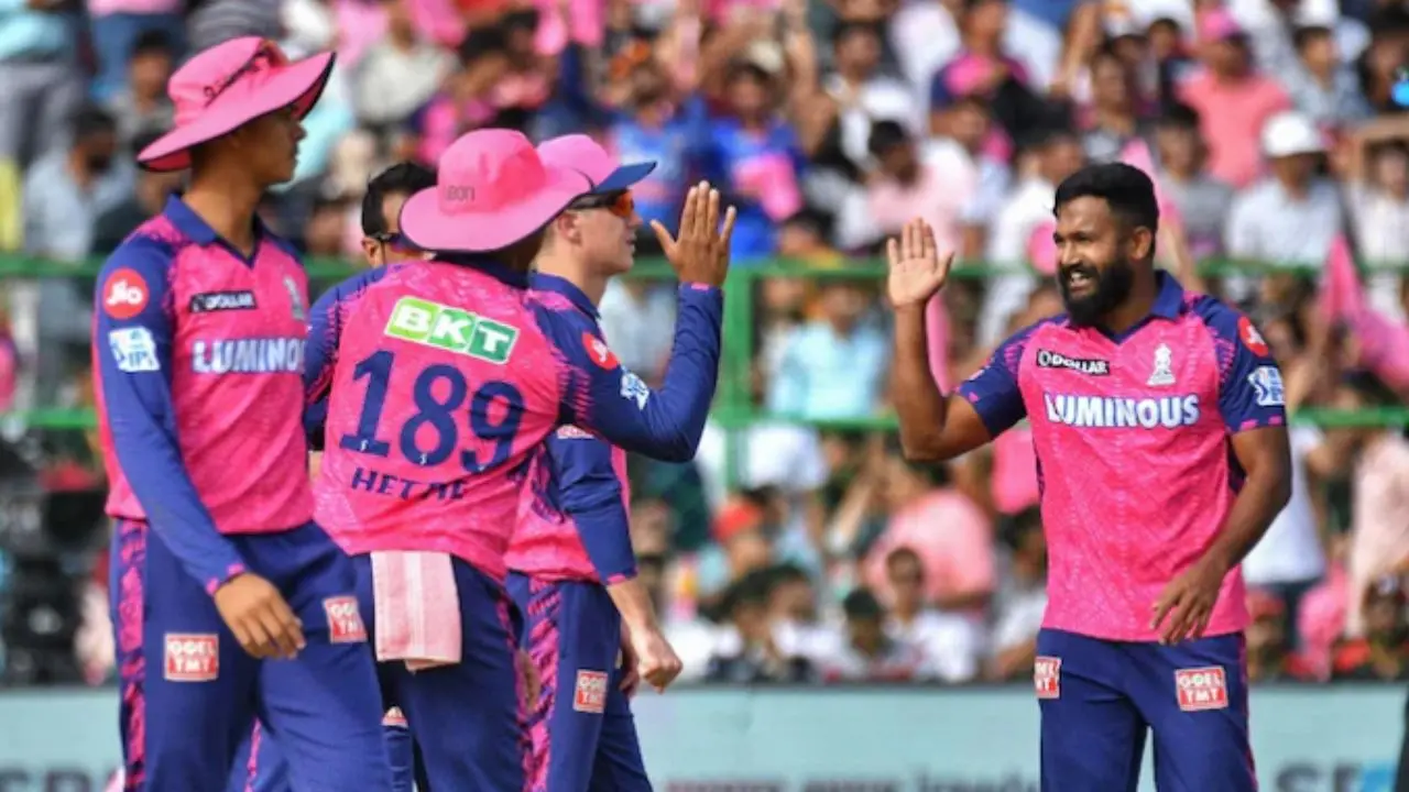 The playoff places for IPL 2026 will be decided on the last day of the league with Rajasthan Royals facing Mumbai Indians. A win for RR would guarantee them a playoff spot; however, a defeat could mean the end of their journey in this season's IPL. (Pic: PTI)