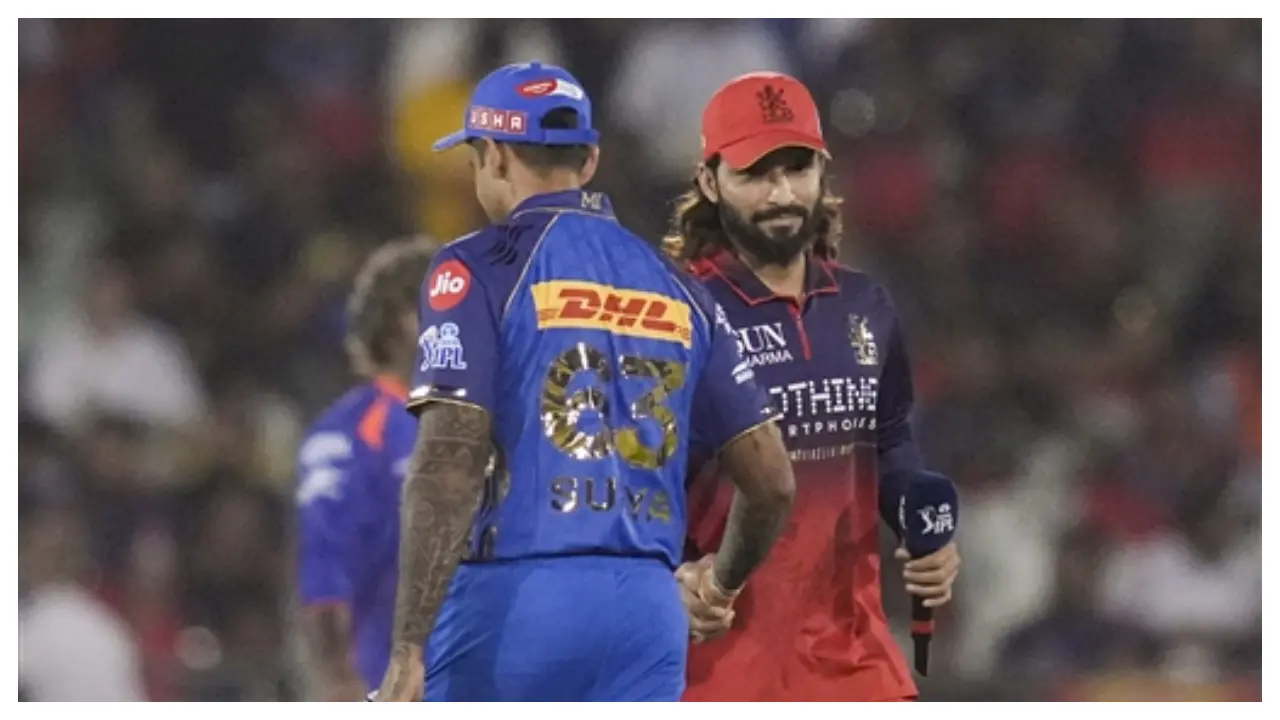 Earlier, after winning the toss, Rajat Patidar was happy to bowl first. The RCB captain hoped his team could bounce back after 2 consecutive defeats. (Pic: PTI) Earlier, after winning the toss, Rajat Patidar was happy to bowl first. The RCB captain hoped his team could bounce back after 2 consecutive defeats. (Pic: PTI)