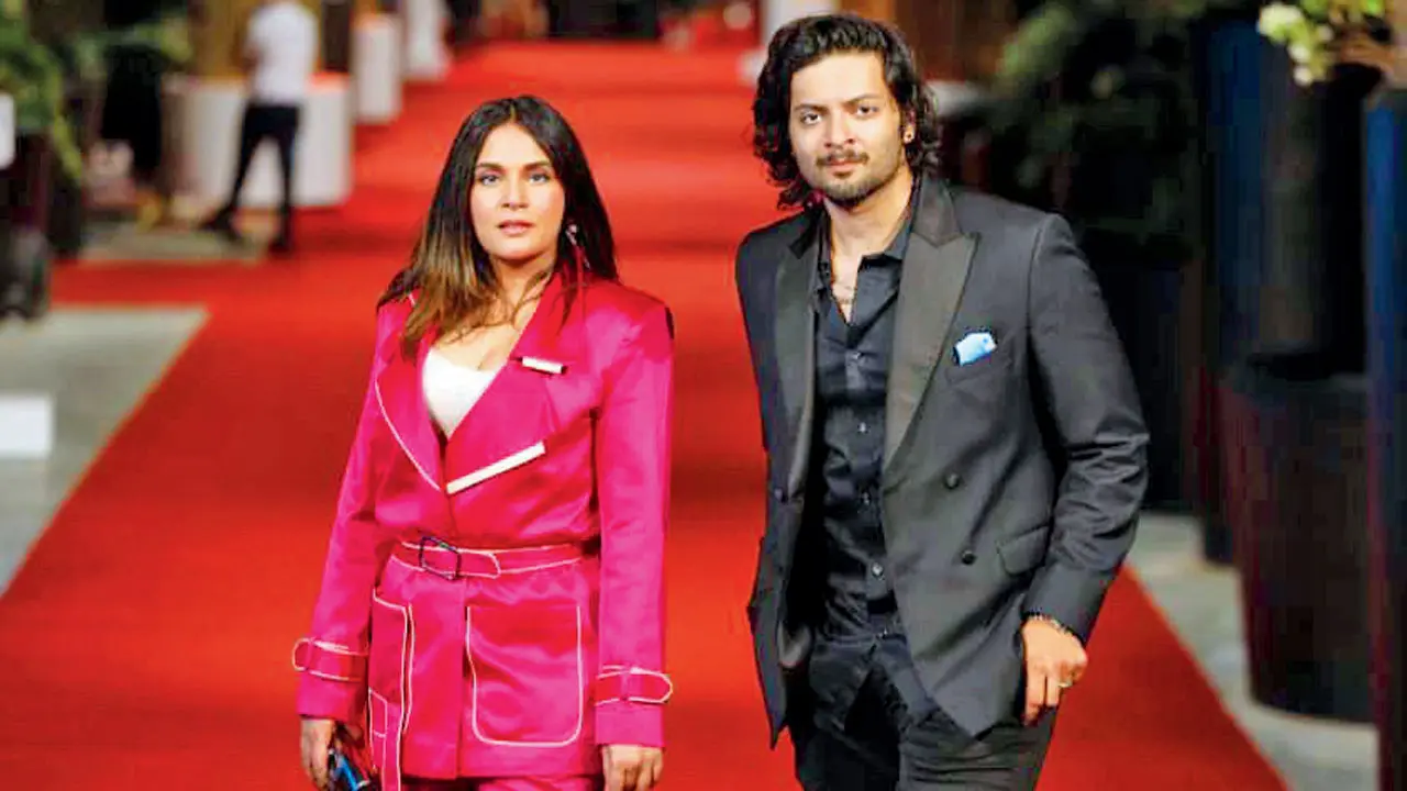 Curtain up on Indian cinema in New Zealand Richa Chadha and Ali Fazal. Pics/By Special Arrangement, Youtube