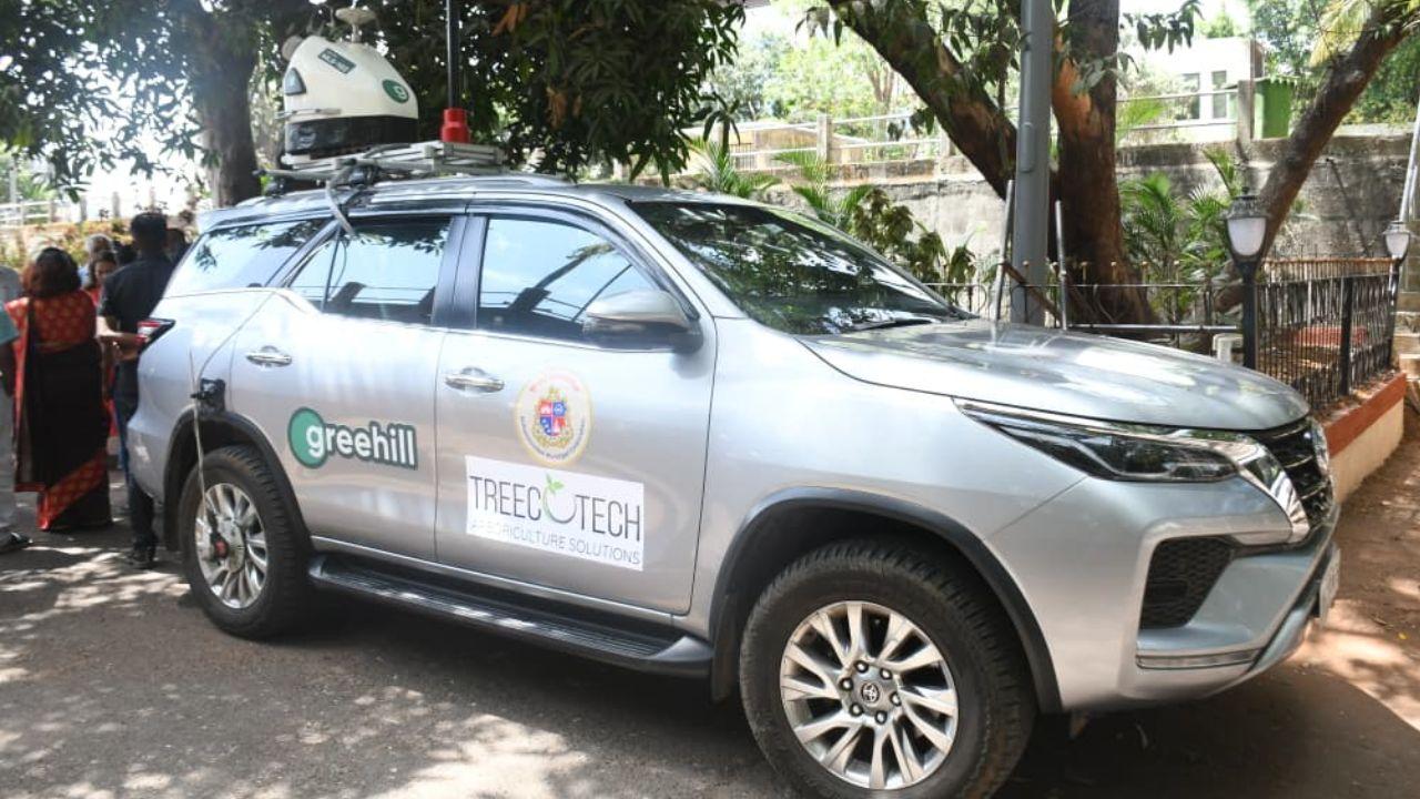 Mumbai launches AI-powered tree assessment project from Bandra’s Pali Hill Mumbai to digitally map trees using AI and LiDAR technology (Pic/Special arrangement)
