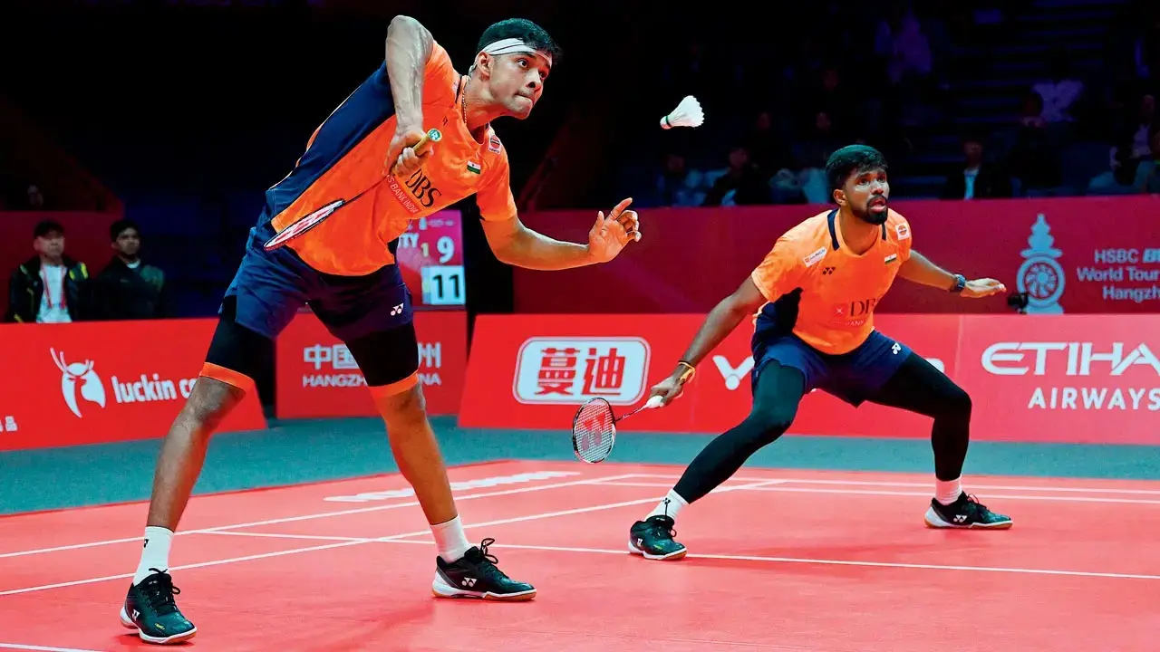 Thailand Open: Sat-Chi battle into the second round Chirag Shetty and Satwiksairaj Rankireddy. Pic/AFP