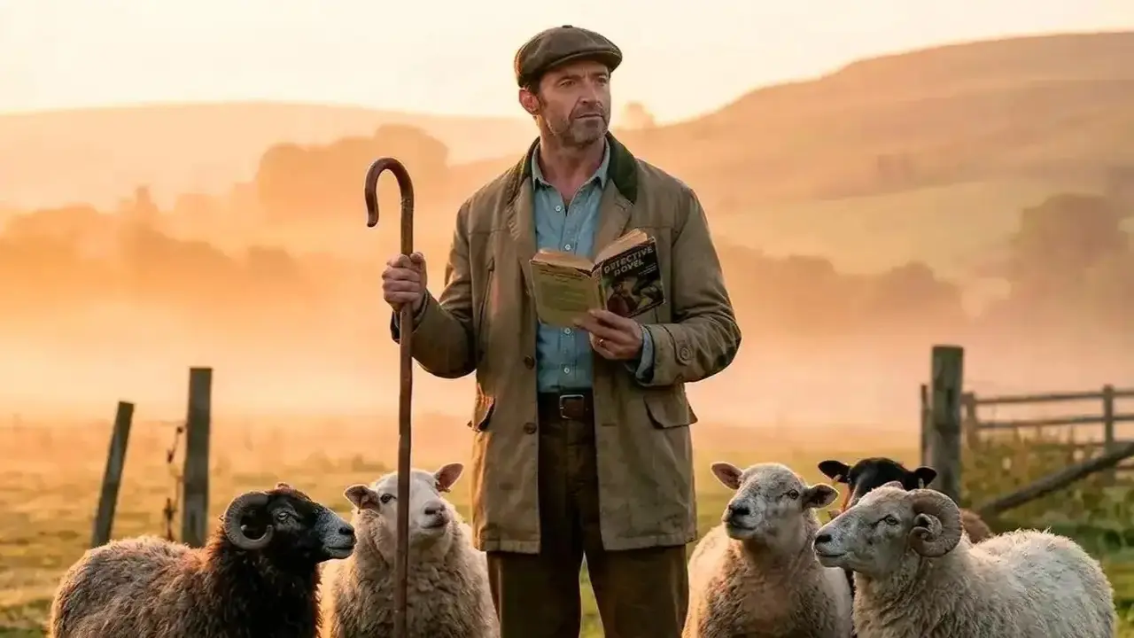 Hugh Jackman in The Sheep Detectives