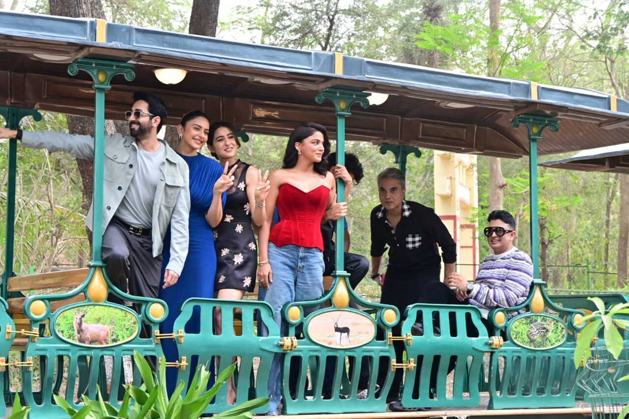 The star cast of Pati Patni Aur Woh Do give a peek into their nature trail