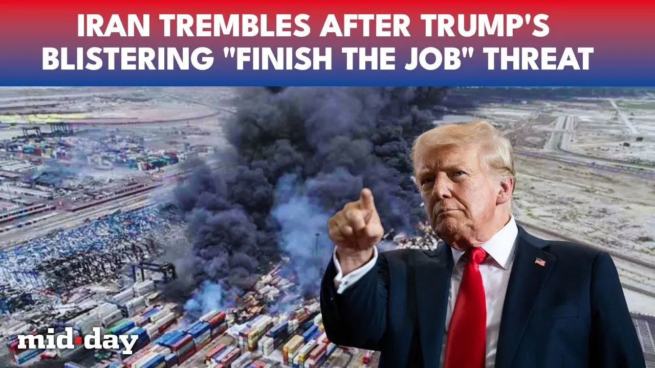 Bandar Abbas Explodes After Trump’s ‘Finish The Job’ Warning