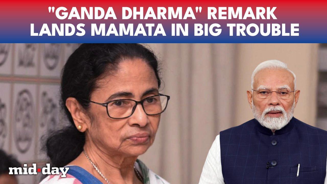 Mamata Banerjee In LEGAL STORM,FIR filed Over Alleged "Ganda Dharma" Remark