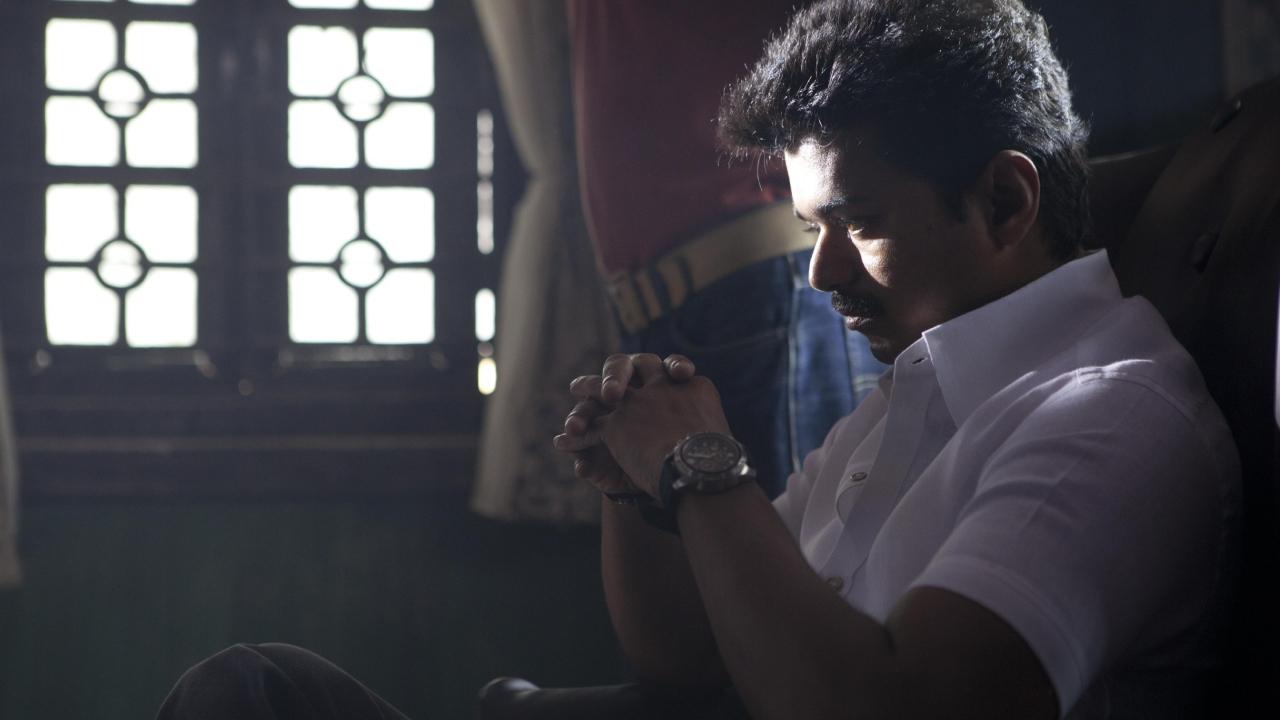 Thalaiva (2013)
Directed by Vijay, the film follows an Australian dancer who is compelled to return to India to take over his father’s syndicate and stand up for the oppressed. Thalaivaa also drew attention for its delayed release, during which Vijay and his father S. A. Chandrasekar sought intervention from then Tamil Nadu Chief Minister J. Jayalalithaa, after controversy reportedly arose over the tagline “Time to Lead.” Thalaiva (2013)
Directed by Vijay, the film follows an Australian dancer who is compelled to return to India to take over his father’s syndicate and stand up for the oppressed. Thalaivaa also drew attention for its delayed release, during which Vijay and his father S. A. Chandrasekar sought intervention from then Tamil Nadu Chief Minister J. Jayalalithaa, after controversy reportedly arose over the tagline “Time to Lead.”