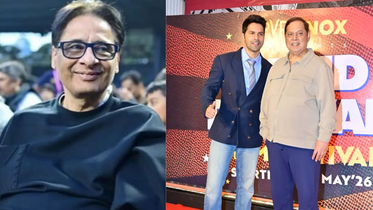 Vashu Bhagnani, David Dhawan and Varun Dhawan (Pictures via Instagram and Yogen Shah)