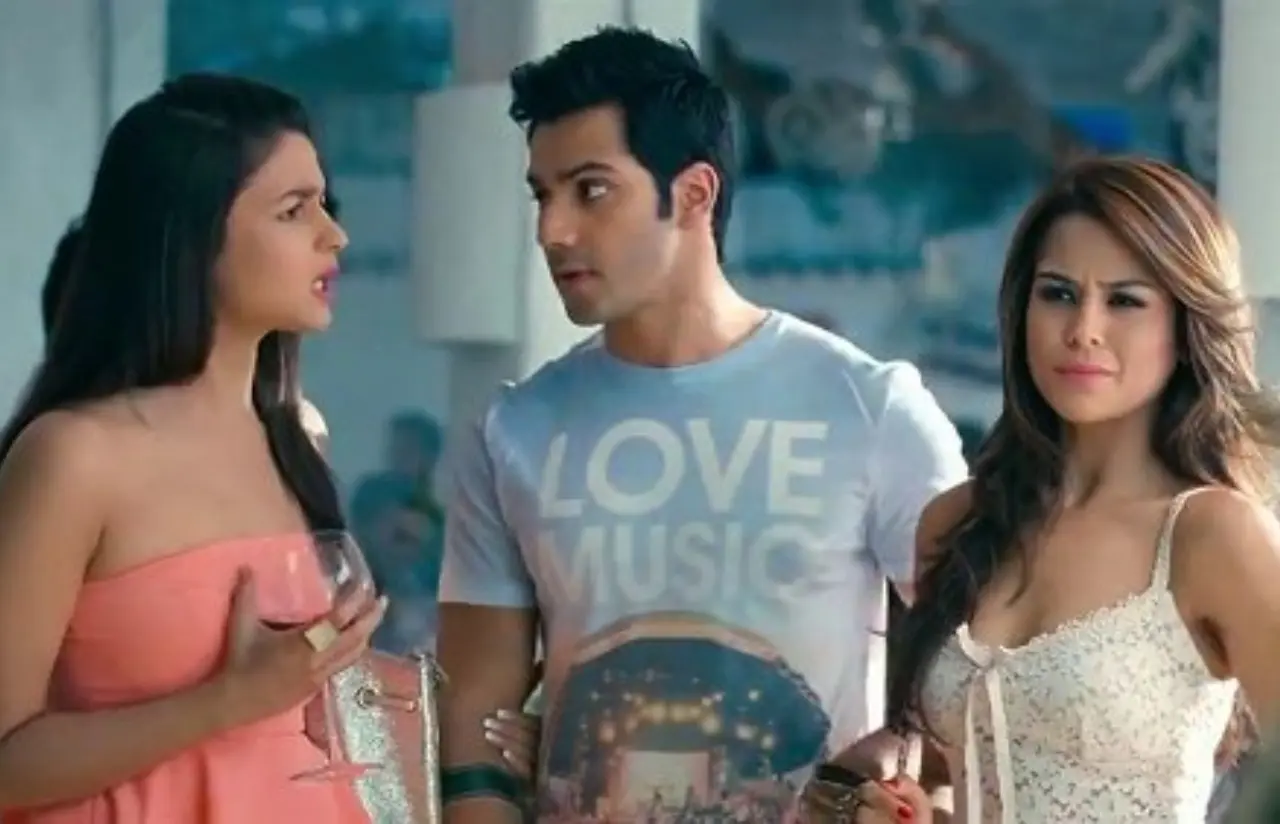 Student of the Year
It marked Varun Dhawan’s Bollywood debut and also featured two prominent female characters played by Alia Bhatt and Sana Saeed. While Alia played Varun’s love interest in the campus drama, Sana added glamour and rivalry to the storyline. Student of the Year
It marked Varun Dhawan’s Bollywood debut and also featured two prominent female characters played by Alia Bhatt and Sana Saeed. While Alia played Varun’s love interest in the campus drama, Sana added glamour and rivalry to the storyline.
