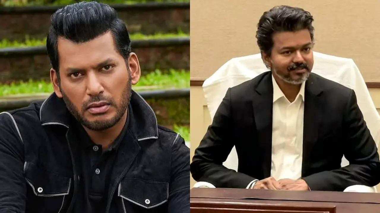 L-Vishal; R-Vijay (Pics/ Instagram)