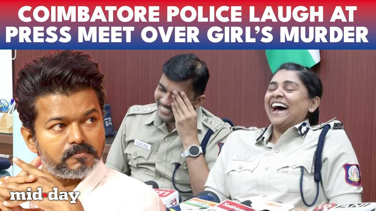 Tamil Nadu horror: Police laughs at child murder case presser, CM Vijay slammed