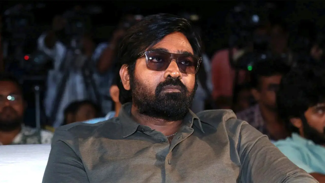 Vijay Sethupathi requests Master co-star and TN CM Vijay for an OTT platform, increased ticket prices Vijay Sethupathi. Pic via X