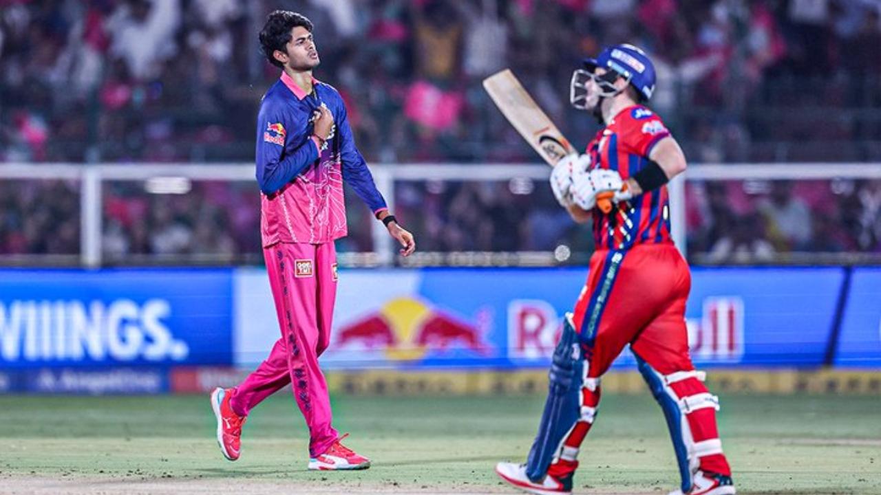 Rajasthan's Yash Punja returned with the figures of two wickets for 35 runs in four overs. Jofra Archer also chipped in with one wicket. Sushant Mishra, Sandeep Sharma, Brijesh Sharma, and Dasun Shanaka went wicketless in the IPL 2026 match against LSG (Pic: X/@rajasthanroyals) Rajasthan's Yash Punja returned with the figures of two wickets for 35 runs in four overs. Jofra Archer also chipped in with one wicket. Sushant Mishra, Sandeep Sharma, Brijesh Sharma, and Dasun Shanaka went wicketless in the IPL 2026 match against LSG (Pic: X/@rajasthanroyals)