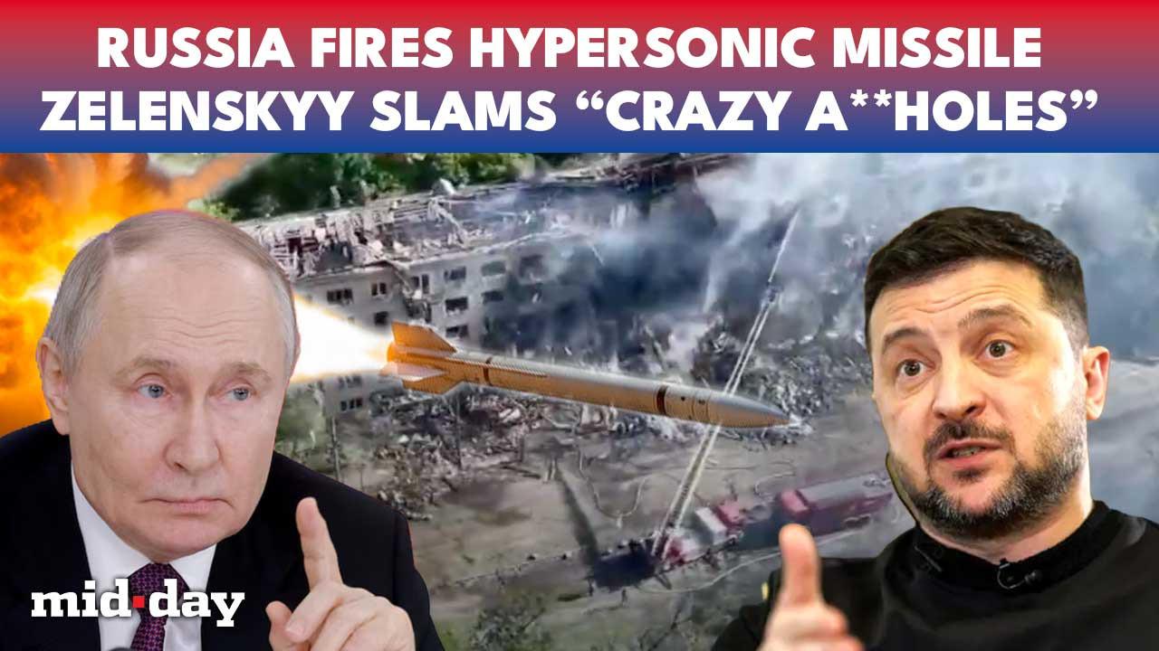 Russia’s deadly Oreshnik missile explodes in Kyiv, 300 sites burnt