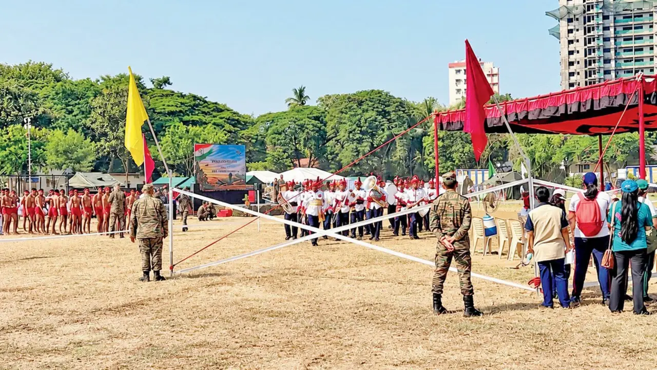 Inside 'Know Your Army' mela in Mumbai this weekend The brass band marches across the parade ground