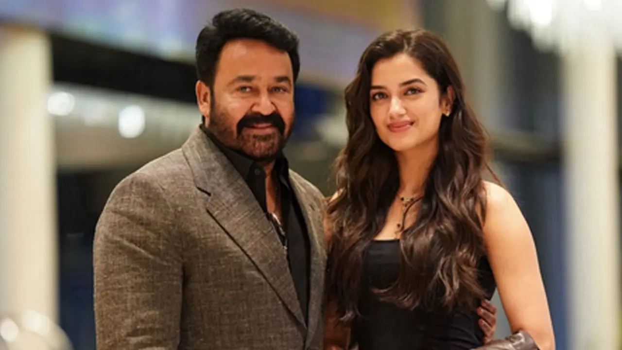 Bhagyashrii Borse calls working with Mohanlal a 'blessing' in Operation Ganga Picture Courtesy/Bhagyashrii Borse's Instagram account