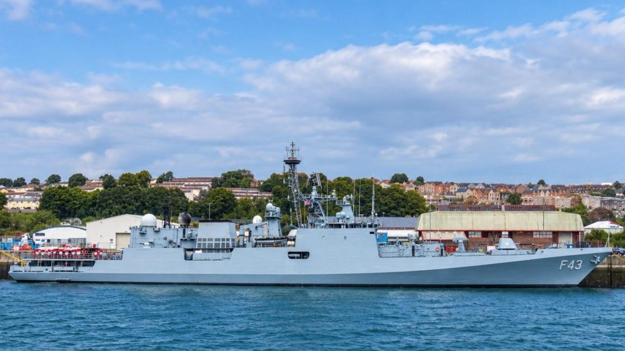 INS Trishul arrives in UK for India-UK naval exercise KONKAN-26 INS Trishul arrives in UK