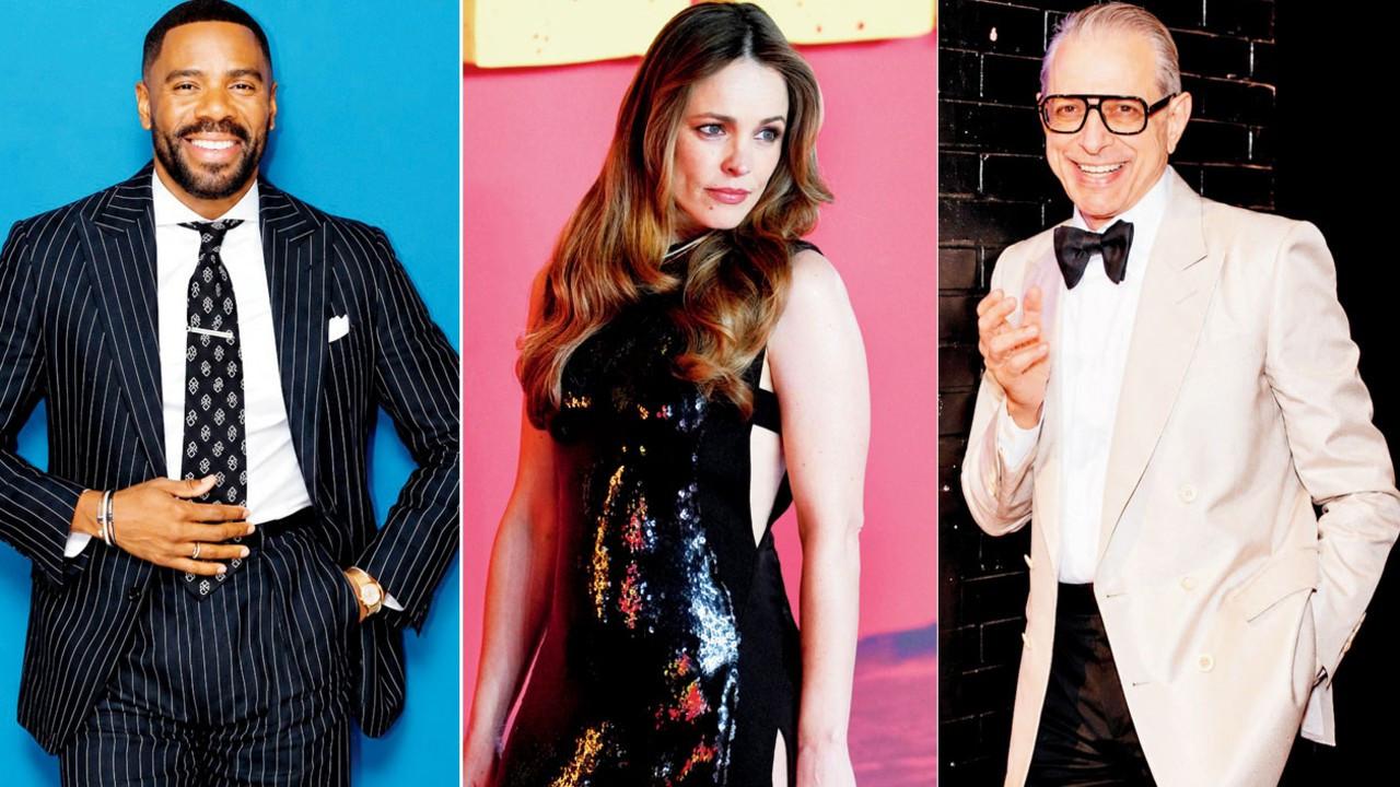Colman Domingo, Rachel McAdams and Jeff Goldblum. Pics/AFP, Instagram