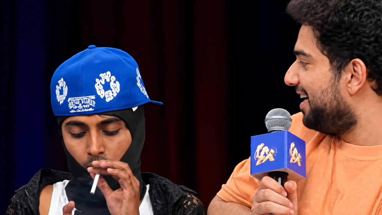 Samay Raina's reaction to MC Stan lighting a cigarette on IGL 2 goes viral