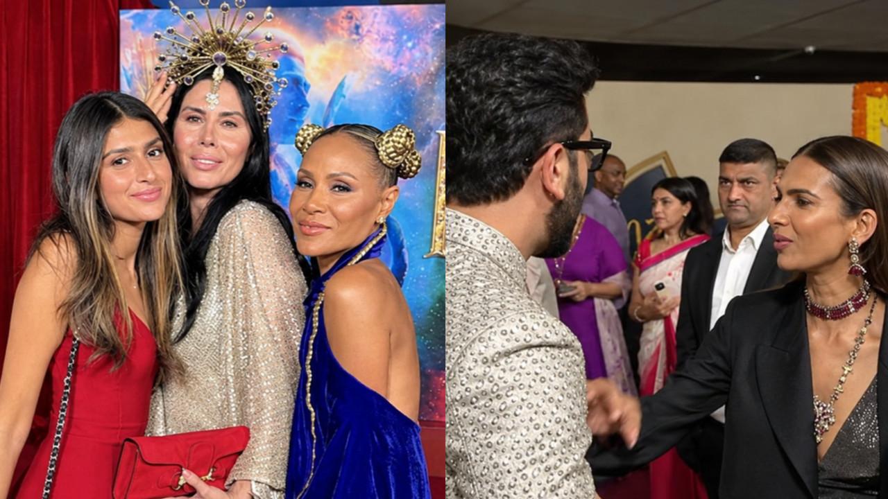 Ranbir Kapoor reunites with YJHD co-star Poorna Jagannathan at Ramayana premiere Jada Pinkett, Ranbir Kapoor and Poorna Jagannathan pics via Instagram