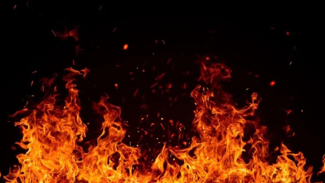 Kerala: Fire on fishing boat under old Farook bridge brought under control by rescue personnel Representational image. File pic